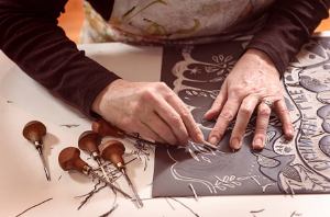 Picture of Linoleum Art 